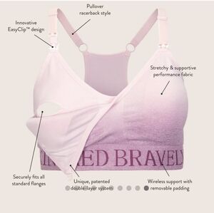 Sublime® Hands-Free Pumping & Nursing Sports Bra
